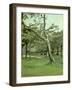 An Orchard-Claude Monet-Framed Giclee Print