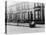 An 'Orderly Boy' and His Cart Sweeping a Street, Liverpool, 1935-null-Stretched Canvas