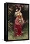 An Oriental Flower Girl-Eisman Semenowsky-Framed Stretched Canvas