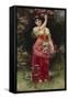 An Oriental Flower Girl-Eisman Semenowsky-Framed Stretched Canvas