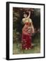 An Oriental Flower Girl-Eisman Semenowsky-Framed Giclee Print