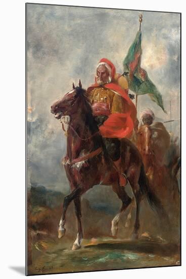 An Orientalist Chieftain on Horseback, 1863-Eugene Fromentin-Mounted Giclee Print