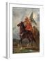 An Orientalist Chieftain on Horseback, 1863-Eugene Fromentin-Framed Giclee Print