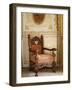 An Original Chair Used at the Coronation of King George the Fifth in 1911, Sirohi, India-John Henry Claude Wilson-Framed Photographic Print