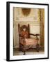 An Original Chair Used at the Coronation of King George the Fifth in 1911, Sirohi, India-John Henry Claude Wilson-Framed Photographic Print