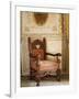 An Original Chair Used at the Coronation of King George the Fifth in 1911, Sirohi, India-John Henry Claude Wilson-Framed Photographic Print