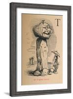 'An original Druid', c1860, (1860)-John Leech-Framed Giclee Print