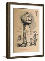 'An original Druid', c1860, (1860)-John Leech-Framed Giclee Print