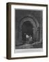 'An Ornamented Door Way in the Castle, at Newcastle; Northumberland', 1814-John Greig-Framed Giclee Print