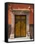 An Ornate Door, San Miguel, Guanajuato State, Mexico-Julie Eggers-Framed Stretched Canvas