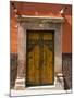 An Ornate Door, San Miguel, Guanajuato State, Mexico-Julie Eggers-Mounted Photographic Print