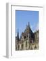 An ornate roof in Bruges, Belgium-Susan Pease-Framed Photographic Print