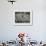 An Orthodox Israeli Jew Walks Across an Empty Road During the Sabbath-null-Framed Photographic Print displayed on a wall