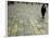 An Orthodox Israeli Jew Walks Across the Plaza Next to the Western Wall-null-Framed Photographic Print