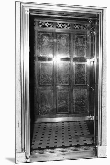 An Otis Elevator Inside a Hotel-null-Mounted Premium Photographic Print