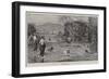 An Otter Hunt in Somersetshire, in at the Death-Robert Walker Macbeth-Framed Giclee Print