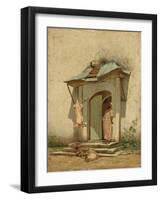 An Ottoman Butcher, 1878-Osman Hamdi Bey-Framed Giclee Print