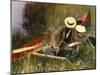 An Out-Of-Doors Study, 1889-John Singer Sargent-Mounted Giclee Print