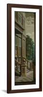 An Outdoor Stairway-Dirck Van Delen-Framed Premium Giclee Print