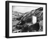 An Outhouse in an Area That Is Plagued with Soil Erosion-Alfred Eisenstaedt-Framed Premium Photographic Print