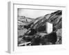 An Outhouse in an Area That Is Plagued with Soil Erosion-Alfred Eisenstaedt-Framed Premium Photographic Print