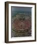 An Overhead Aerial View of the Crowd at Jfk Stadium-null-Framed Premium Photographic Print