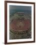 An Overhead Aerial View of the Crowd at Jfk Stadium-null-Framed Photographic Print