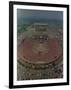 An Overhead Aerial View of the Crowd at Jfk Stadium-null-Framed Photographic Print