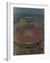 An Overhead Aerial View of the Crowd at Jfk Stadium-null-Framed Photographic Print