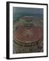 An Overhead Aerial View of the Crowd at Jfk Stadium-null-Framed Photographic Print