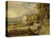 An Overshot Mill, C.1802-07-James Ward-Stretched Canvas