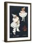 An Overture, Boy and Girl in Pierrot Costume Take a Fancy to One Another-H.d. Sandford-Framed Art Print