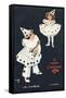 An Overture, Boy and Girl in Pierrot Costume Take a Fancy to One Another-H.d. Sandford-Framed Stretched Canvas