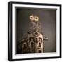 An Owl on a Roof in the City-Luis Beltran-Framed Photographic Print