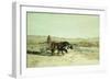 An Ox Cart in New Mexico-Charles Partridge Adams-Framed Giclee Print