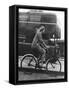 An Oxford Student on Her Bike-Henry Grant-Framed Stretched Canvas