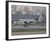 An RC-12X Guardrail at Wiesbaden U.S. Army Airfield, Germany-Stocktrek Images-Framed Photographic Print