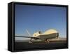 An RQ-4 Global Hawk Unmanned Aerial Vehicle Sits On the Flight Line-Stocktrek Images-Framed Stretched Canvas