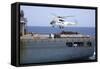 An SA-330J Puma Helicopter Delivers Supplies to USS Kearsarge-null-Framed Stretched Canvas