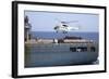 An SA-330J Puma Helicopter Delivers Supplies to USS Kearsarge-null-Framed Photographic Print