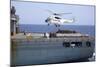 An SA-330J Puma Helicopter Delivers Supplies to USS Kearsarge-null-Mounted Photographic Print