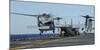 An Sh-60 Sea Hawk Lands on the Flight Deck Aboard USS Bataan-null-Mounted Photographic Print