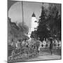 An Umbrella Shaped Pagoda, Bhamo, Burma, 1908-null-Mounted Photographic Print