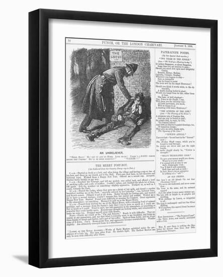 An Unbeliever, 1886-Joseph Swain-Framed Giclee Print