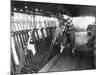 An Undergraduate Volunteer in a Railway Signal Box During the General Strike-null-Mounted Photographic Print