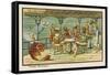 An Underwater Cafe-Jean Marc Cote-Framed Stretched Canvas