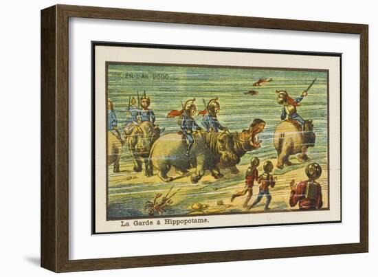 An Underwater Parade-Jean Marc Cote-Framed Photographic Print
