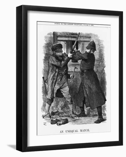 An Unequal Match, 1881-Joseph Swain-Framed Giclee Print