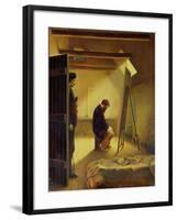 An Unfinished Masterpiece-Philip Burne-Jones-Framed Giclee Print