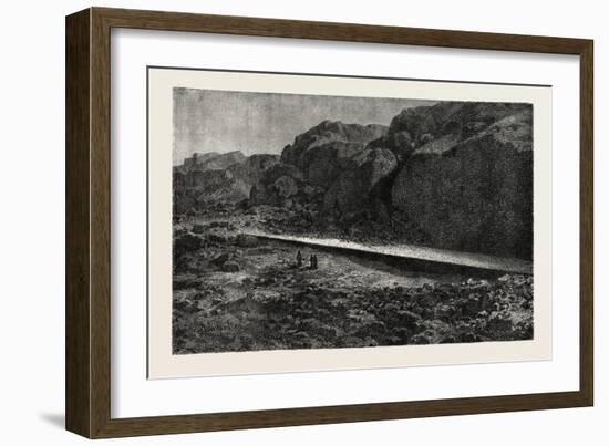 An Unfinished Obelisk. Egypt, 1879-null-Framed Giclee Print